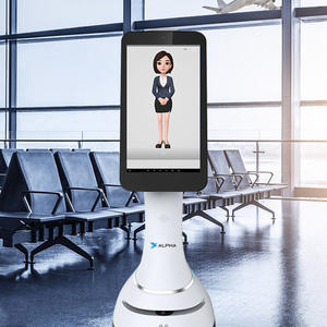 Robot de service de réception Jupiter AI pour la banque | Guide intelligent et robot d'assistance à la clientè<span class=keywords><strong>le</strong></span> avec écran tactile - Product Image 3