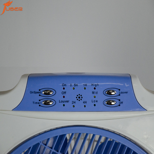 Ventilateur sur pied électrique compact en plastique, pliable, télécommandé, 12 pouces, <span class=keywords><strong>hauteur</strong></span> réglable, faible bruit, multi-vitesses, pour <span class=keywords><strong>bureau</strong></span> - Product Image 2