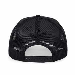 Gorra de béisbol trucker de malla con visera curva de 7 paneles, con logotipo personalizado, unisex, de moda, para verano, para exteriores, con diseño 3D informal, venta al por mayor de fábrica - Product Image 4