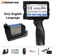 Printer Inkjet Industri YAOMATEC Harga Grosir Bahasa Inggris 12.7MM Printer Logo Printer Inkjet Genggam Pencetak Tanggal Kedaluwarsa