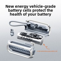 Pour Remax Capsule 20W Charge Rapide Portable Mini Banque D'alimentation Mobile Type-C Rotatif Plug-In Câble Intégré Usine En Gros