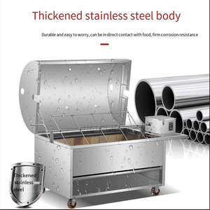 猪肉烘烤器旋转全羊烘烤器旋转烤箱 - Product Image 4