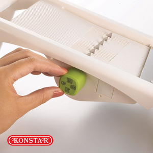 Vente en gros usine : Coupe-légumes manuel multifonction vert et blanc pour la maison - Product Image 4