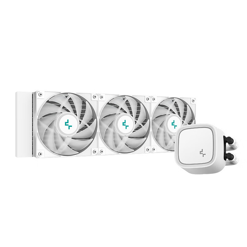 DEEPCOOL LE720 White 360 CPU Water Cooling Radiator ARGB