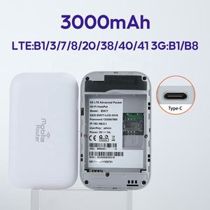 Offres Spéciales Logo personnalisé Type-C Port 3000mAh Batterie <span class=keywords><strong>E5577</strong></span> Portable Mobile Wifi Hotspot LTE - Product Image 5