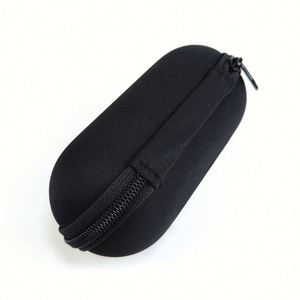 Estuche de Almacenamiento Portátil, Resistente al Agua, de EVA Negro, para Viajes, Negocios, Artículos de Aseo, Cables de Carga, Uso Especial - Product Image 6