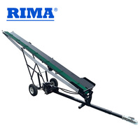 Convoyeur à bois portable professionnel RIMA : manutention efficace du bois pour l'Europe et l'Amérique du Nord
