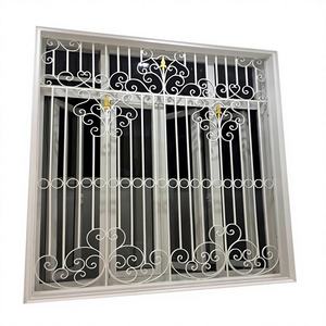 Proveedor Exportador de Rejas de Seguridad para Ventanas de Hierro Forjado y Acero Inoxidable de Alta Calidad con Diseño para Colgar - Product Image 1