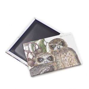 Aimant de réfrigérateur en fer blanc personnalisé avec photo et nom, 65x90mm, pour promotion de café et souvenir - Product Image 3