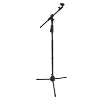 Support de microphone professionnel extensible en métal et plastique, trépied pour studio d'enregistrement, accessoires pour salle informatique