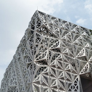 Panneau de <span class=keywords><strong>façade</strong></span> en aluminium design moderne Panneaux architecturaux ventilés pour mur rideau en acier - Product Image 2