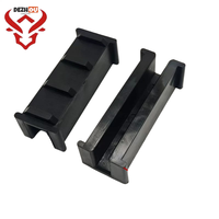 Xizi Doublure de patin de guidage pour contrepoids d'ascenseur sans machine 100*16mm pour rail de guidage secondaire de 10mm, Pièces de rechange