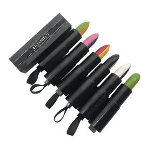 News matte lipstick two colors lipsticks with own logo