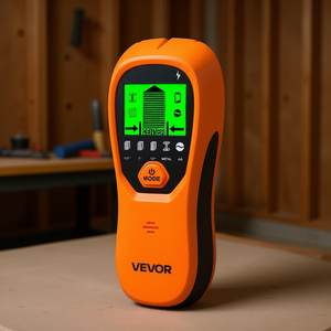 Détecteur de murs électronique Vevor avec écran LCD et alarme sonore pour la détection de fils métalliques AC - Product Image 2