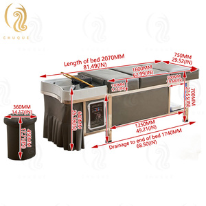 Chuque Güzellik Salonu Tay Masajı Saç Yıkama Japon Baş Spa Masajı Çok Fonksiyonlu Baş Spa Yıkama Terapisi Şampuan Yatağı - Product Image 6