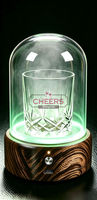 Nouveau Kit Fumeur à Cocktails 2027 avec Dôme en Verre, Fumeur Électrique pour Whisky et Bourbon, Accessoire Portable pour Bar à Domicile