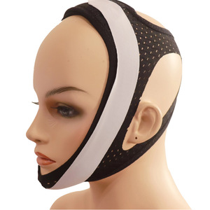 Sangle anti-ronflement en néoprène pour soins de santé, réglable, noire, solution contre le ronflement et l'<span class=keywords><strong>apnée</strong></span> du sommeil - Product Image 3