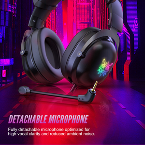 <span class=keywords><strong>Onikuma</strong></span>-auriculares <span class=keywords><strong>X11</strong></span> con cable y cancelación de ruido, cascos con micrófono y usb, led, cat, ps4, colorido - Product Image 5