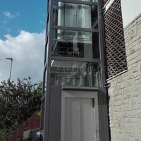 Vente directe d'usine, mini-ascenseur hydraulique MRL, ascenseur compact de haute qualité, ascenseur pour la maison