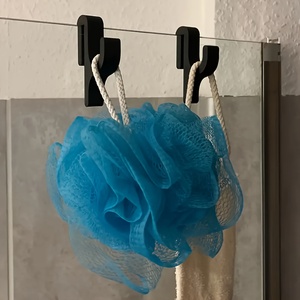 Gancio appendi asciugamani per porta doccia, organizer da bagno, appendiabiti per porta doccia, gancio per asciugamani - Product Image 3