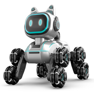 <span class=keywords><strong>Robot</strong></span> <span class=keywords><strong>Telecomandato</strong></span> a Otto Ruote 2.4G, 13 Canali, Giocattolo Educativo Elettronico Intelligente, Cane <span class=keywords><strong>Robot</strong></span> RC con Luci e Musica - Product Image 1