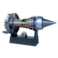 TR 900 A380 1:25 Avion Turbofan Moteur Électrique Simulation Modèle Kit Jet Turbojet Jouet Ornement Cadeau Knick-Knack Produit
