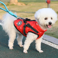 Chaleco Reflectante de Lujo 2 en 1 para Perros, Chaqueta de Invierno Cálida con Forro Polar, Abrigo de Algodón para Mascotas, Parka Profesional para Cachorros al Aire Libre, Venta al Por Mayor