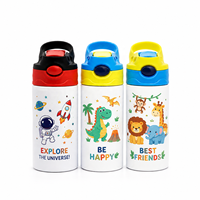 Bouteille isotherme personnalisable en acier inoxydable pour l'extérieur, double paroi, 12 oz, vierge pour sublimation, idéale comme cadeau