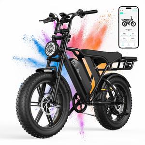 Bicicleta Eléctrica OEM de 48v 15ah 20ah 25km/h, 750w, 20 Pulgadas, Neumáticos Anchos, para Adultos, Modelo R005, Disponible en Almacén de la UE - Product Image 1