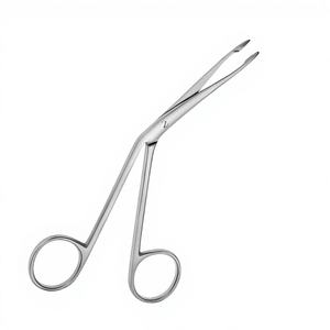 Pinzas Aural Tampon Forceps de 120 mm, Patrón Fuerte 4, Instrumento Quirúrgico Manual de Oído, Nariz y Garganta (ORL) de Acero Inoxidable, Pinzas de Precisión CE - Product Image 1