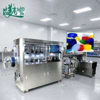 Machine d'inspection visuelle CCD à alimentation automatique pour bouchons de bouteilles avec protection IP55 et système de rejet - Détecte