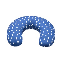 Oreillers d'allaitement pour bébé en forme de U multifonctionnels lavables avec fibre tricotée écologique pour un sommeil sain et l'allaitement