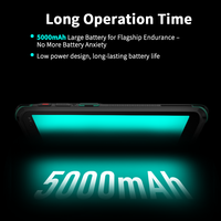 PDA con Android 13/14, Pantalla de 5.5'', 4G, IP68, Escáner de Códigos de Barras 1D/2D, Tablet PC, Sistema de Gestión de Inventario, PDA Resistente