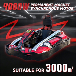 Karting électrique Kupao 4000W pour adultes, vitesse maximale 70 km/h, <span class=keywords><strong>drift</strong></span> haute performance, protection double impact, kart de divertissement - Product Image 2