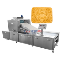 Ligne de fabrication de mini biscuits, à moulage rotatif, pour biscuits souples