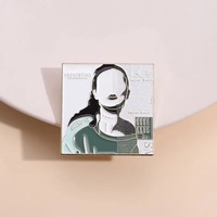 Aili Singer épingles en émail, épingles en émail mignonnes pour ornement de sacs à dos, épingles de revers de broche pour filles adolescentes femmes cadeaux de fête d'anniversaire