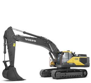 Excavadora de ruedas Volvo EC500, venta al por mayor, usada, nueva con componentes centrales, como bomba de Motor, caja de cambios, cojinete de engranajes PLC - Product Image 1