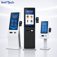 Kiosco de Autoservicio de 21.5'' para Pedidos de Comida, con Pantalla Táctil y Software para Restaurantes
