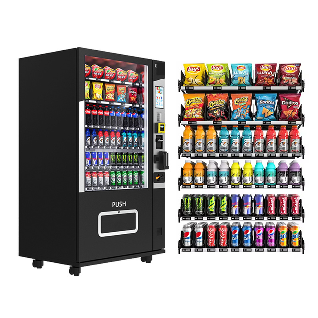 CBT Germany Outdoor Vending Machine Snacks and Drinks & Combo Vending Machine with Touch Screen Maquina Expendedora Exterior