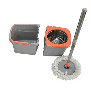 2026 Nuevo Sistema de Limpieza y Secado Rápido para el Hogar 360 °   Mopa Giratoria con Doble Cubeta - Product Image 2