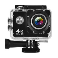 Caméra d'action HD 4K 30fps 1080P 60fps WiFi 2 pouces 170D casque étanche sous-marin enregistrement vidéo Sport Cam