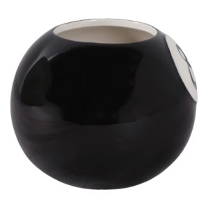 Portapenne Magic 8 Ball, Piccolo Organizzatore da Scrivania, Contenitore per Ufficio, Oggetto Decorativo Moderno - Product Image 3