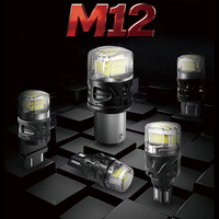 Ampoule LED M12 2.1W 60V T15 W16W 921 IP68 Blanc Jaune 16 puces SMD 2835 Canbus pour feux de recul et de coffre de voiture et camion – Vente en gros