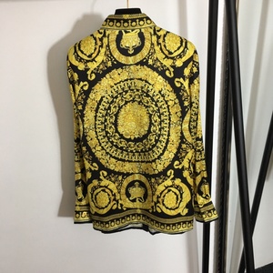 2025 New Elegance Retro Lapel Long Sleeve Floral Shirt Protection Design Women's Clothing <b>Spring</b>/Winter Summer Fashion Set - Product Image 2