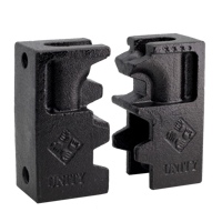 Cadenas de porte en verre en laiton poli nickelé Unity Brand BTF-U pour vélo, coque noire semi-protégée renforcée, ISO