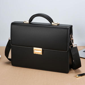Nuevo Maletín de Negocios <span class=keywords><strong>para</strong></span> Hombre con Cierre de Contraseña, Material PU, Anti-Robo, Portátil, Gran Capacidad, Bolsa <span class=keywords><strong>para</strong></span> <span class=keywords><strong>Documentos</strong></span>, Bolsa de Hombro - Product Image 1