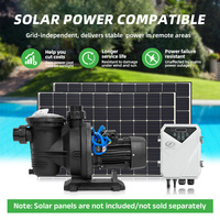 Pompe à eau solaire de surface de type QB 1HP de la marque Difful, système de pompe solaire pour l'agriculture
