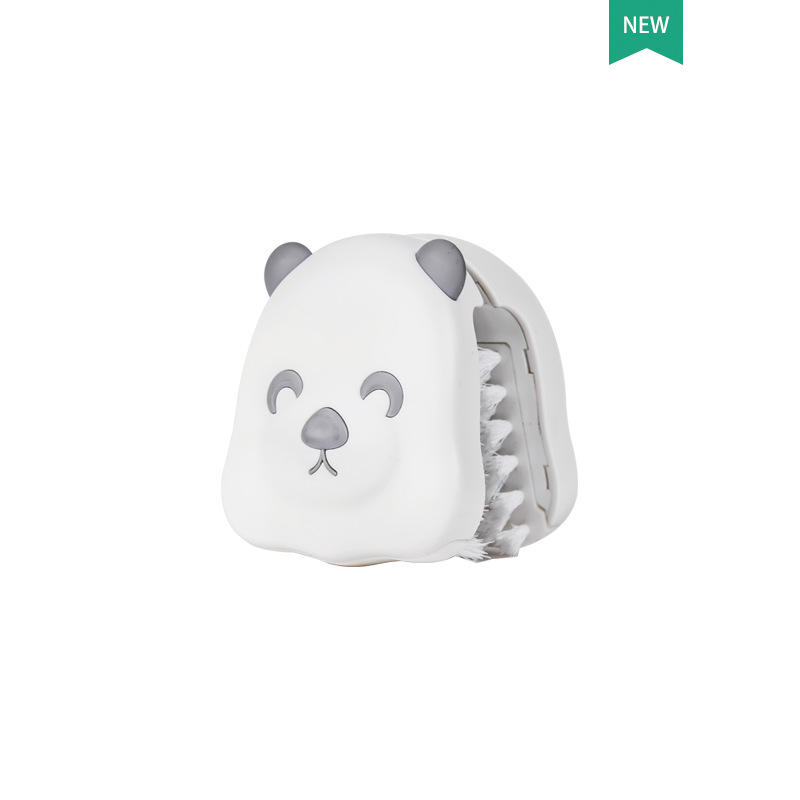 Bianco con testina a spazzola