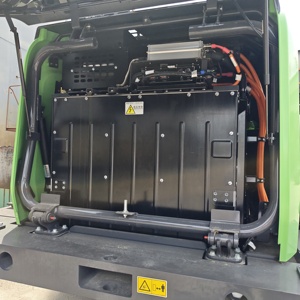 Livraison gratuite XC958 EV Chargeuse sur pneus purement électrique sans émission pour usine sidérurgique, entrepôt de charbon, manutention de matériaux, travaux de terrassement EPA CE - Product Image 5