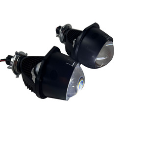 Paire de lampes LED pour voiture H4 H7 9005 9006 HB3 <span class=keywords><strong>HB4</strong></span> 2,5 POUCES <span class=keywords><strong>51W</strong></span> Intégré Faisceau haut et bas Double lentille DC9-16V - Product Image 1